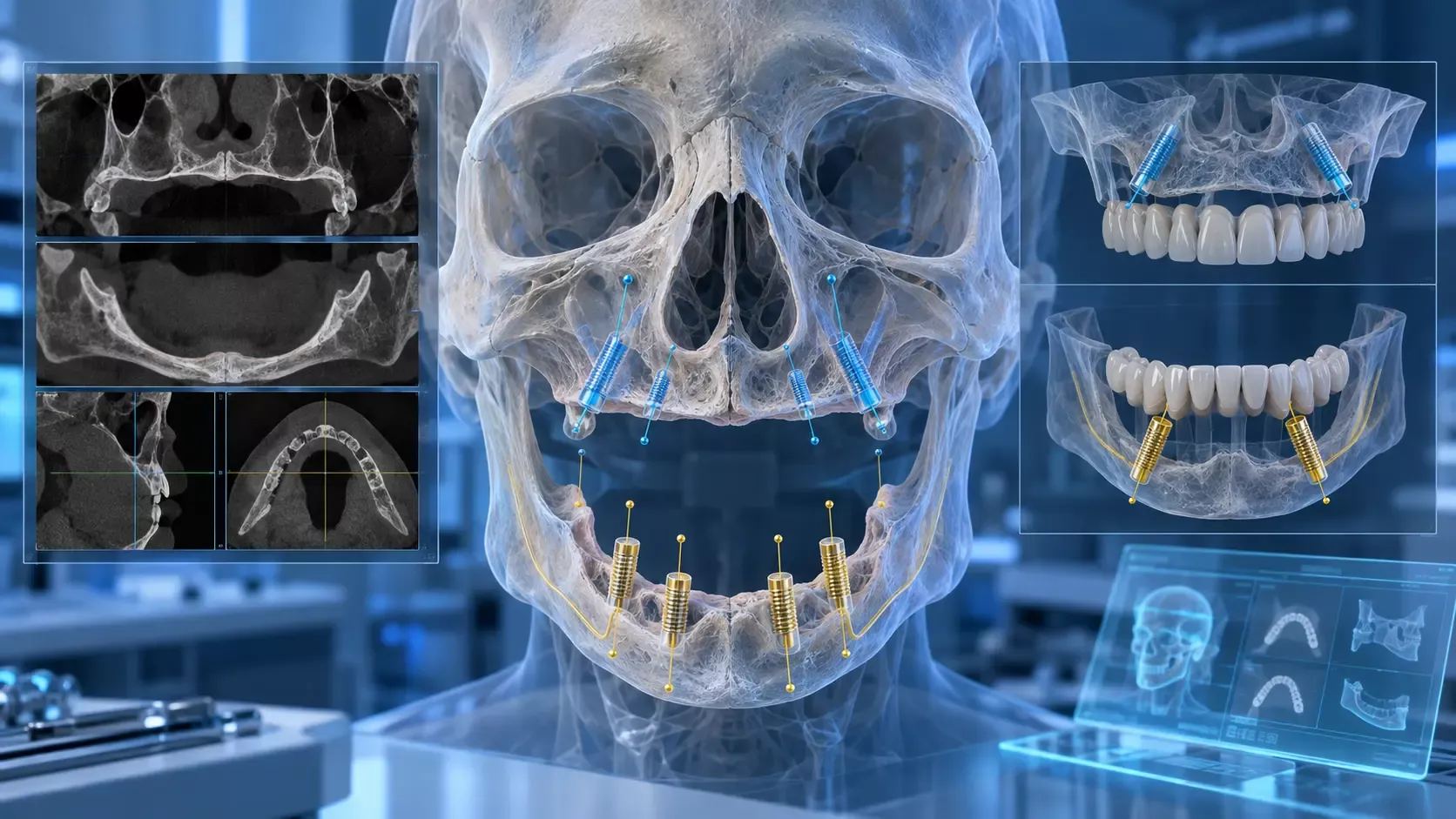 Pianificazione tridimensionale dell’implantologia avanzata nelle gravi atrofie ossee